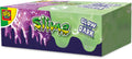 Ses creative slijm glow in the dark met glitterslijm - 2 x 120 g - vanaf 3 jaar - schoencadeautjes sinterklaas