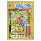 Moxy kleuren op nummer a4 + 5 potloodjes