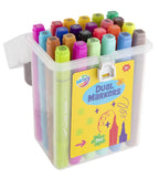 Moxy - Moxy dual markers fluor 24 stuks in box