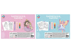 Moxy - Moxy aquarel set met 20 kleurplaten waterkwast en verf