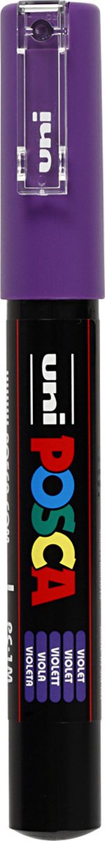 Posca - Posca Uni verfmarker 1mc paars - conische punt - 1 mm