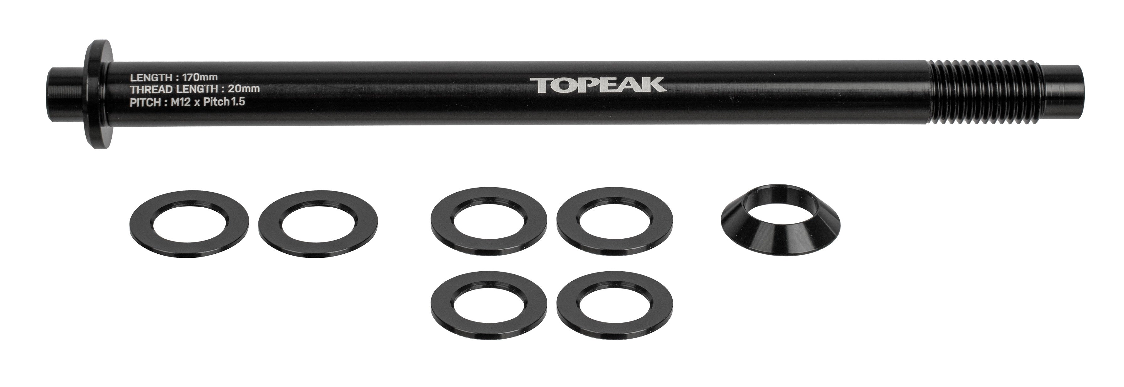 Topeak - steekas zi:rak 12 x 1.5mm