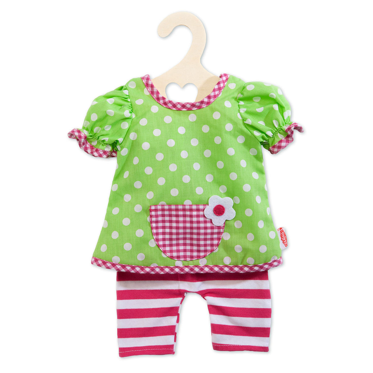 Heless poppenjurk met legging, 28-35 cm