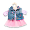 Heless poppenjurk met giletje, 35-45 cm