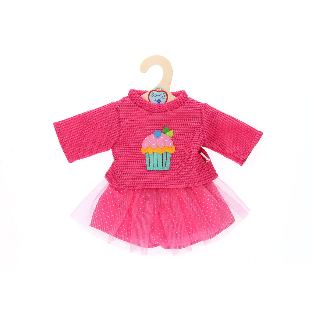 Heless - Heless Poppen pullover met rok 35-45 cm