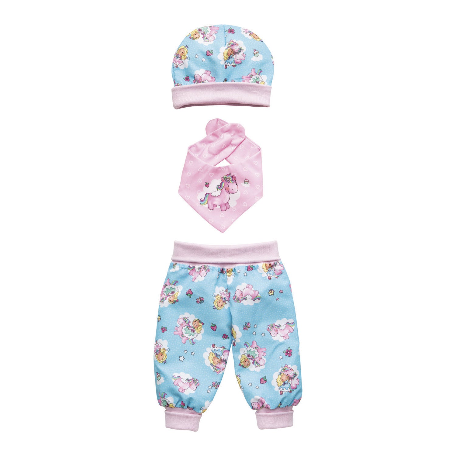 Heless - Heless Poppenoutfit eenhoorn 28-35 cm