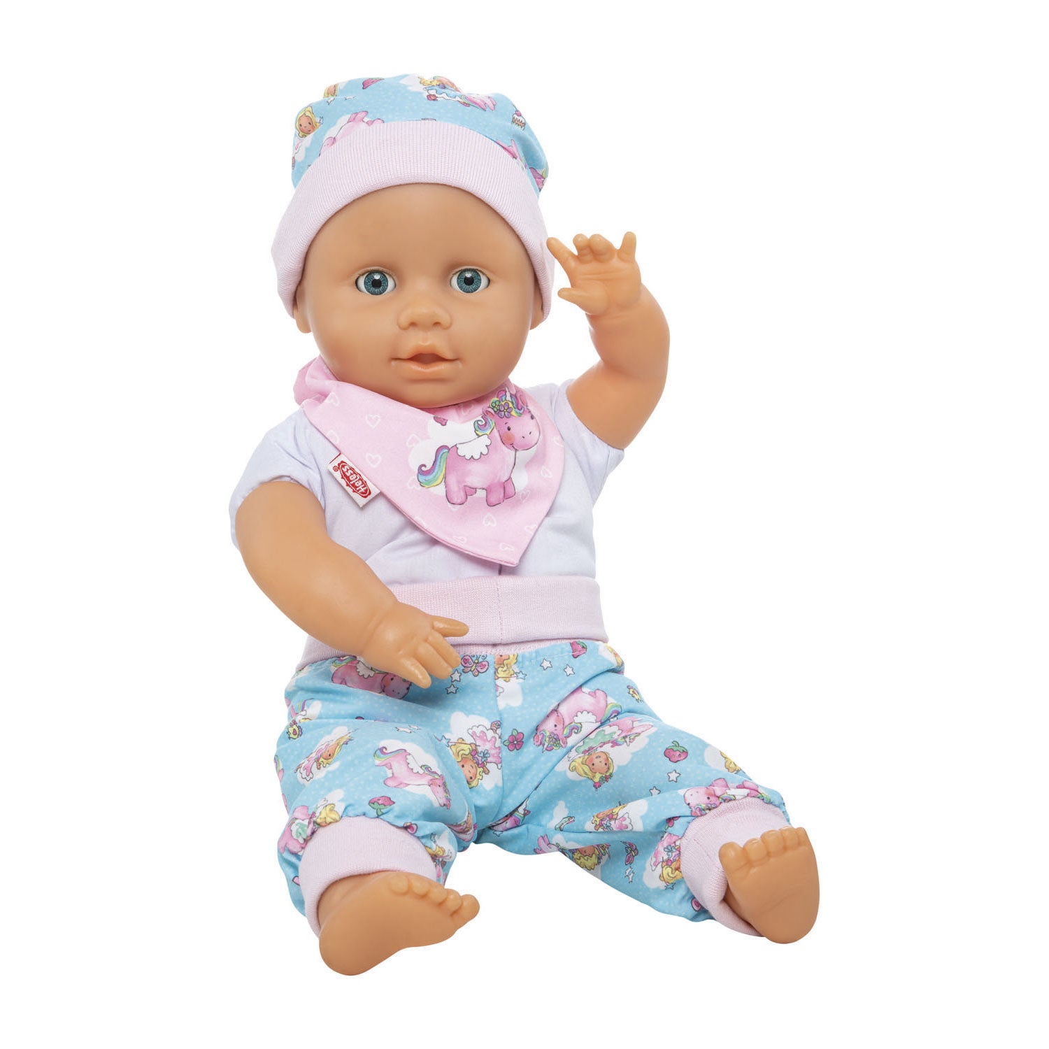 Heless poppenoutfit eenhoorn, 28-35 cm