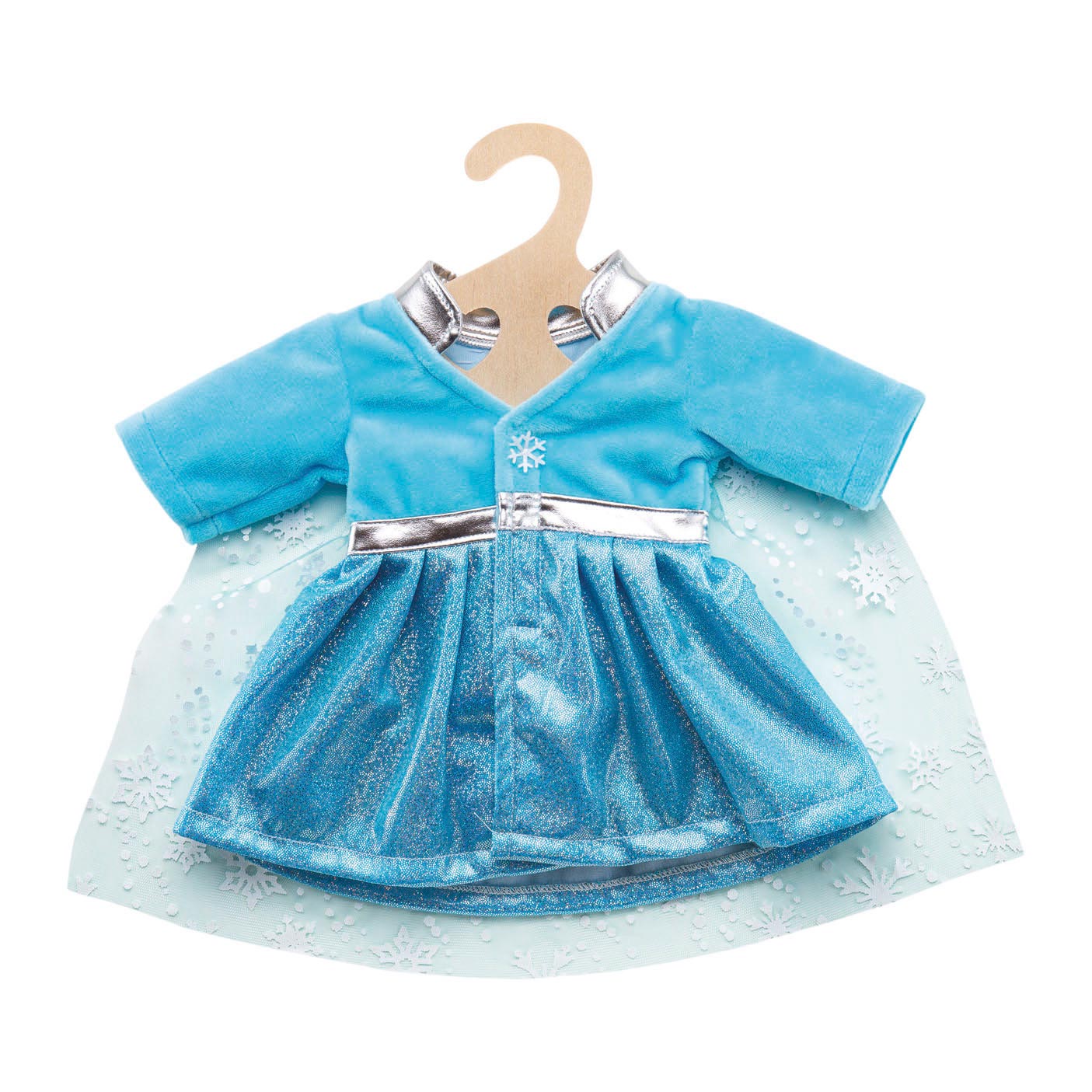 Heless - Heless Poppenjurk ijsprinses met cape 28-35 cm
