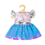 Heless - Heless Poppenjurk fee en eenhoorn met sequins en kroon 28-35 cm