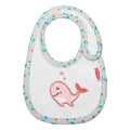 Heless - Heless Poppen slabbetje roze walvis