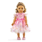 Heless pu-kleid miss butterfly, gr. 28-35 cm