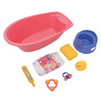 Heless - Heless Poppenbad met accesoires 8dlg.
