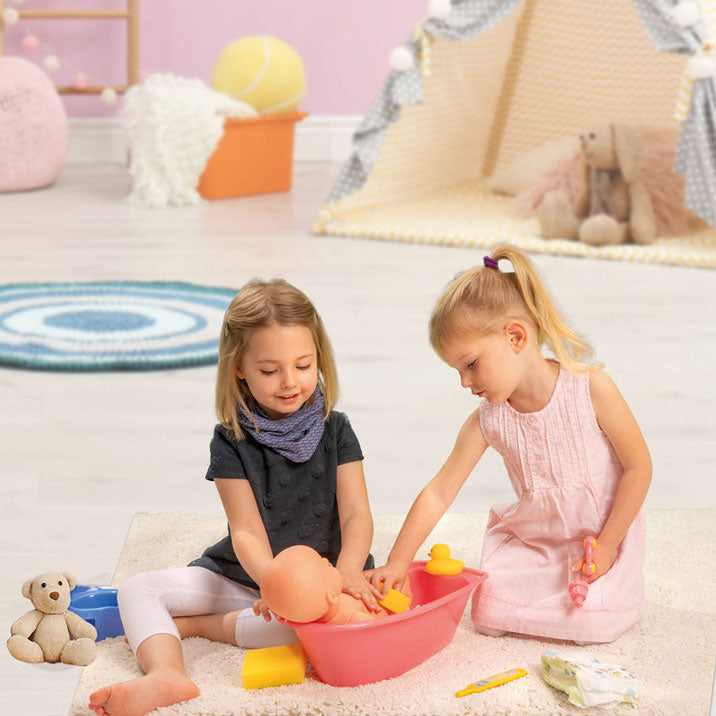 Heless - Heless Poppenbad met accesoires 8dlg.
