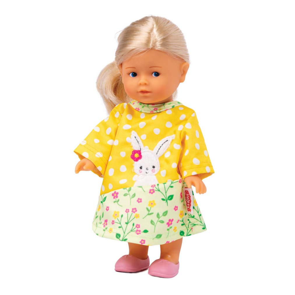 Heless poppen jurkje bunny lou, 20-25 cm