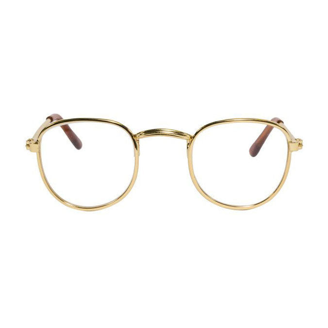 Heless - Heless Poppen leesbril goud