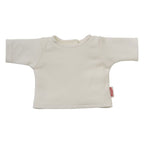 Heless poppenkleding tuinbroek okergeel biologisch katoen 35-45 cm.