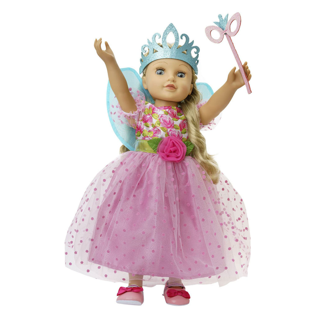 Heless - Heless Poppenjurk prinses lillifee roze 35-45 cm