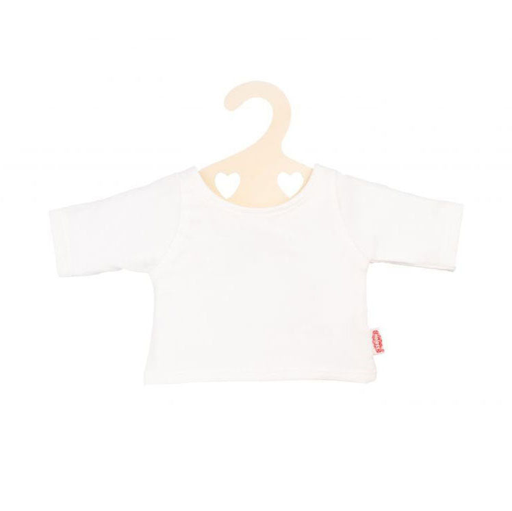 Heless - Heless Poppen t-shirt wit op kledinghanger maat 35-45 cm