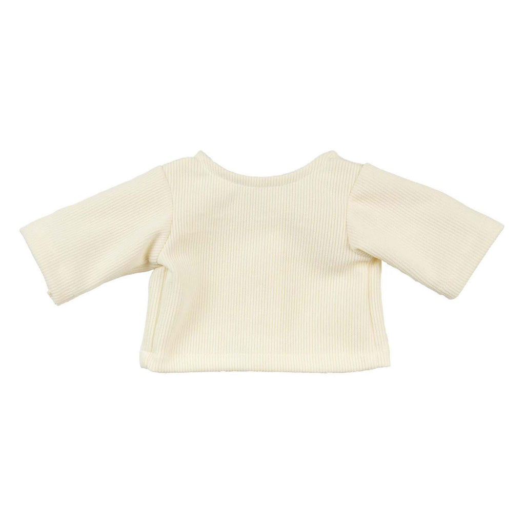 Heless poppen ribfluwelen jurk hartjesconfetti, 28-35 cm