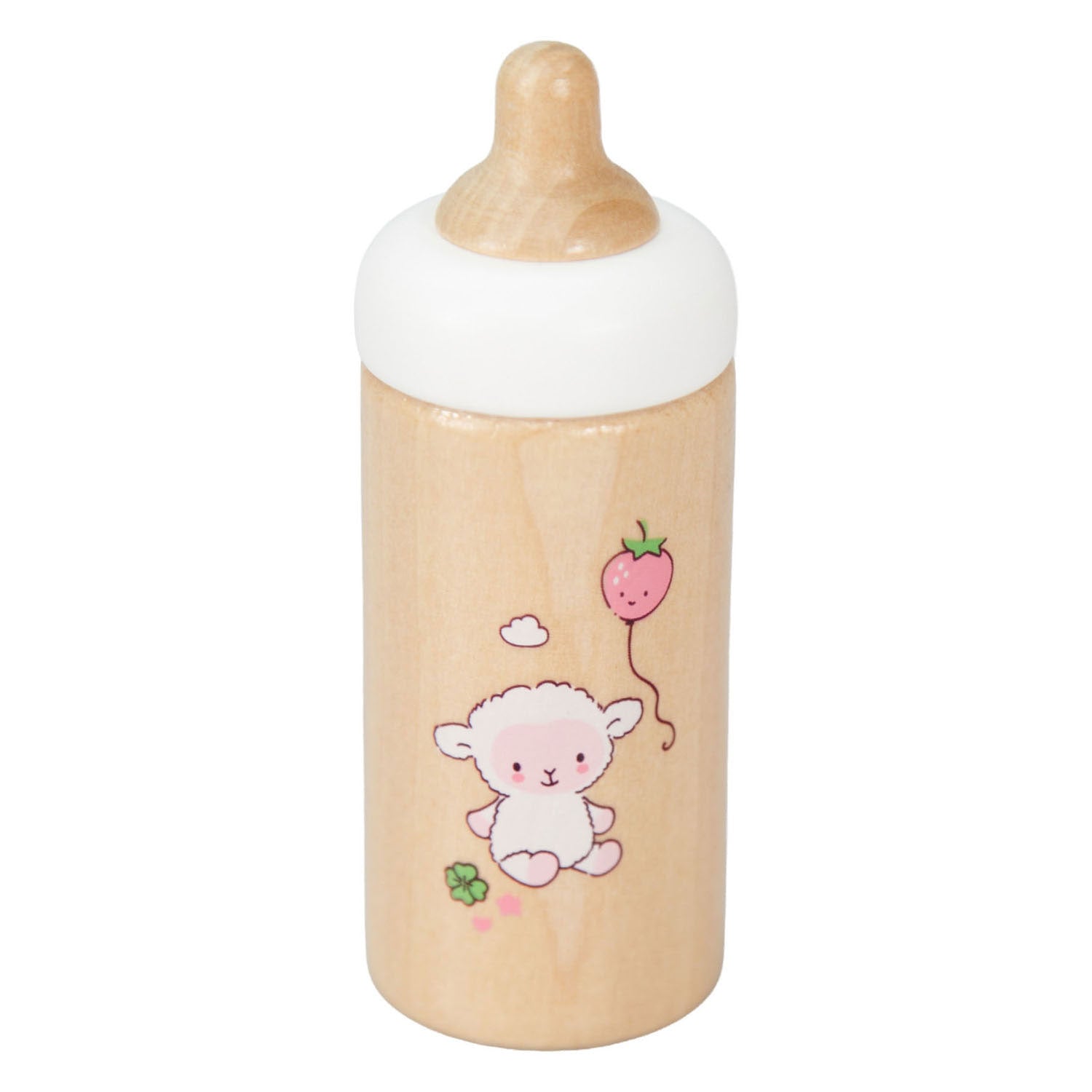 Heless - Heless Houten fles voor poppen schaapjes