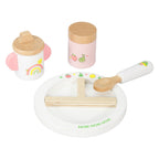 Heless - Heless Houten poppenvoedingsset cheeky fruits - 4dlg.