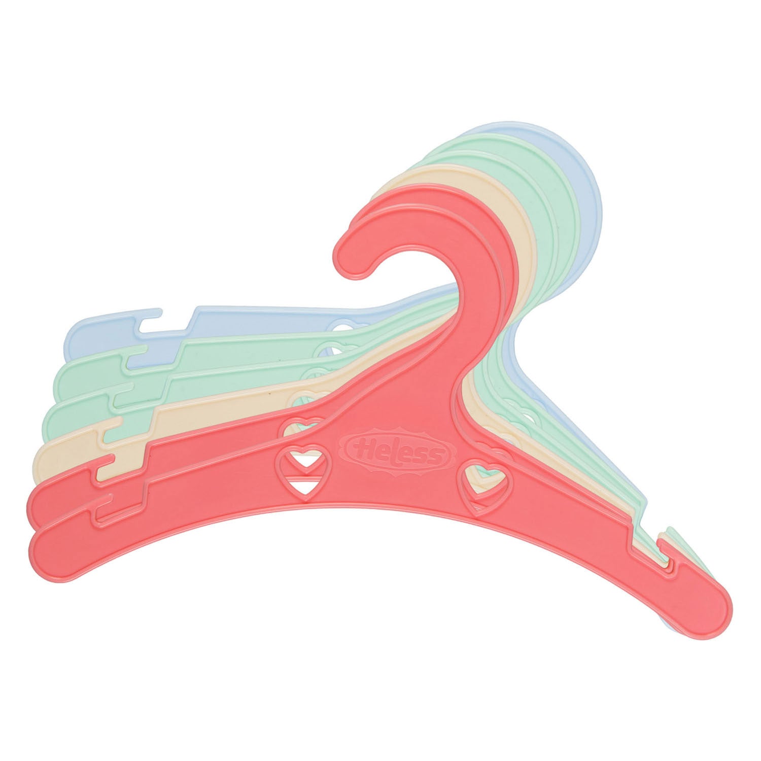 Heless - Heless Poppenhangers pastelkleuren - 6 stuks