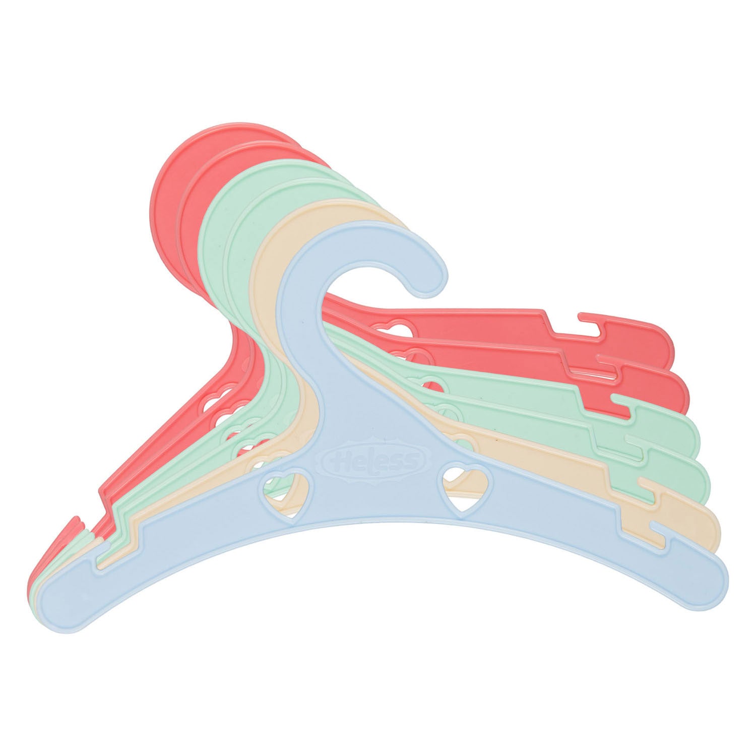 Heless - Heless Poppenhangers pastelkleuren - 6 stuks