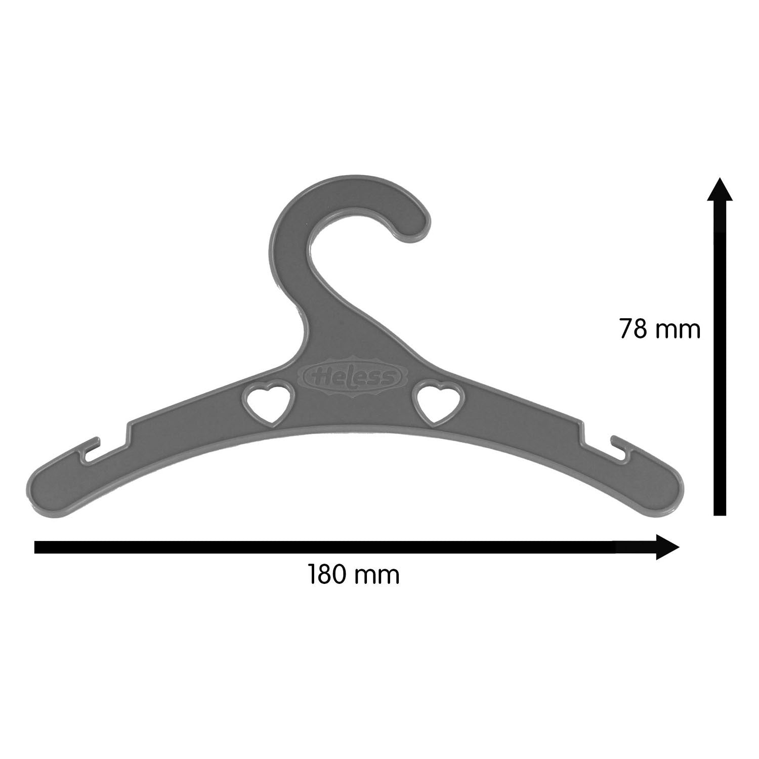 Heless - Heless Poppenhangers pastelkleuren - 6 stuks