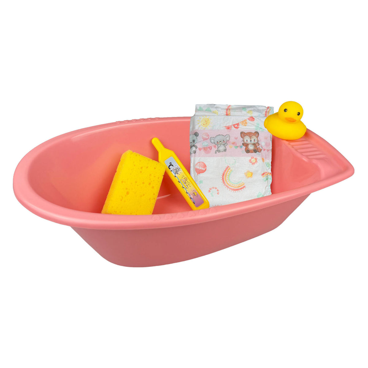 Heless - Heless Poppenbadset met accessoires roze