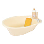 Heless - Heless Poppenbadset met accessoires beige