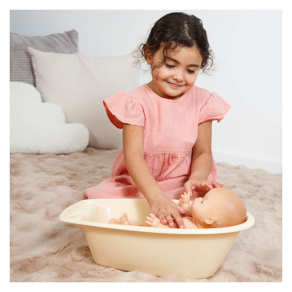 Heless - Heless Poppenbadset met accessoires beige