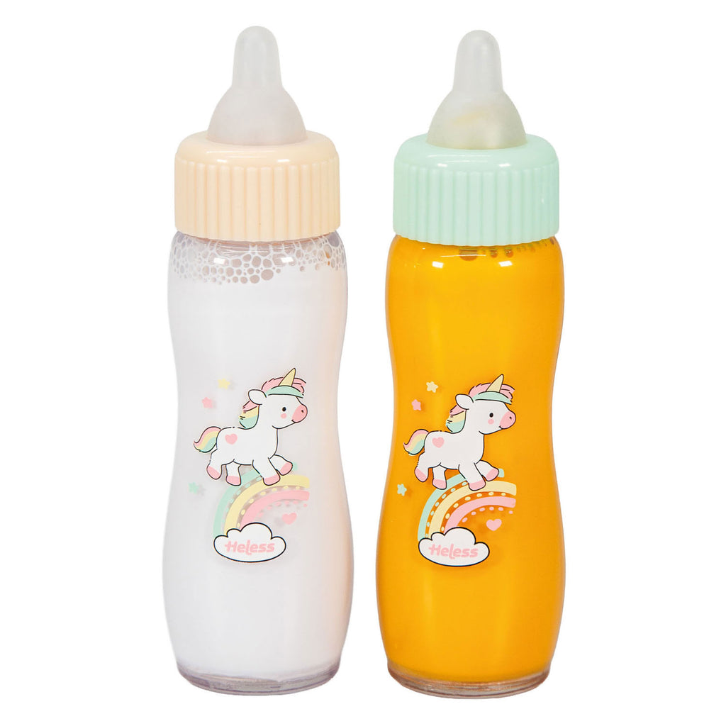 Heless - Heless Magische poppenflesje set eenhoorn - 2st.