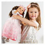Heless - Heless Poppenjurk winterprinses lumi met kroon en cape - maat 35-45 cm