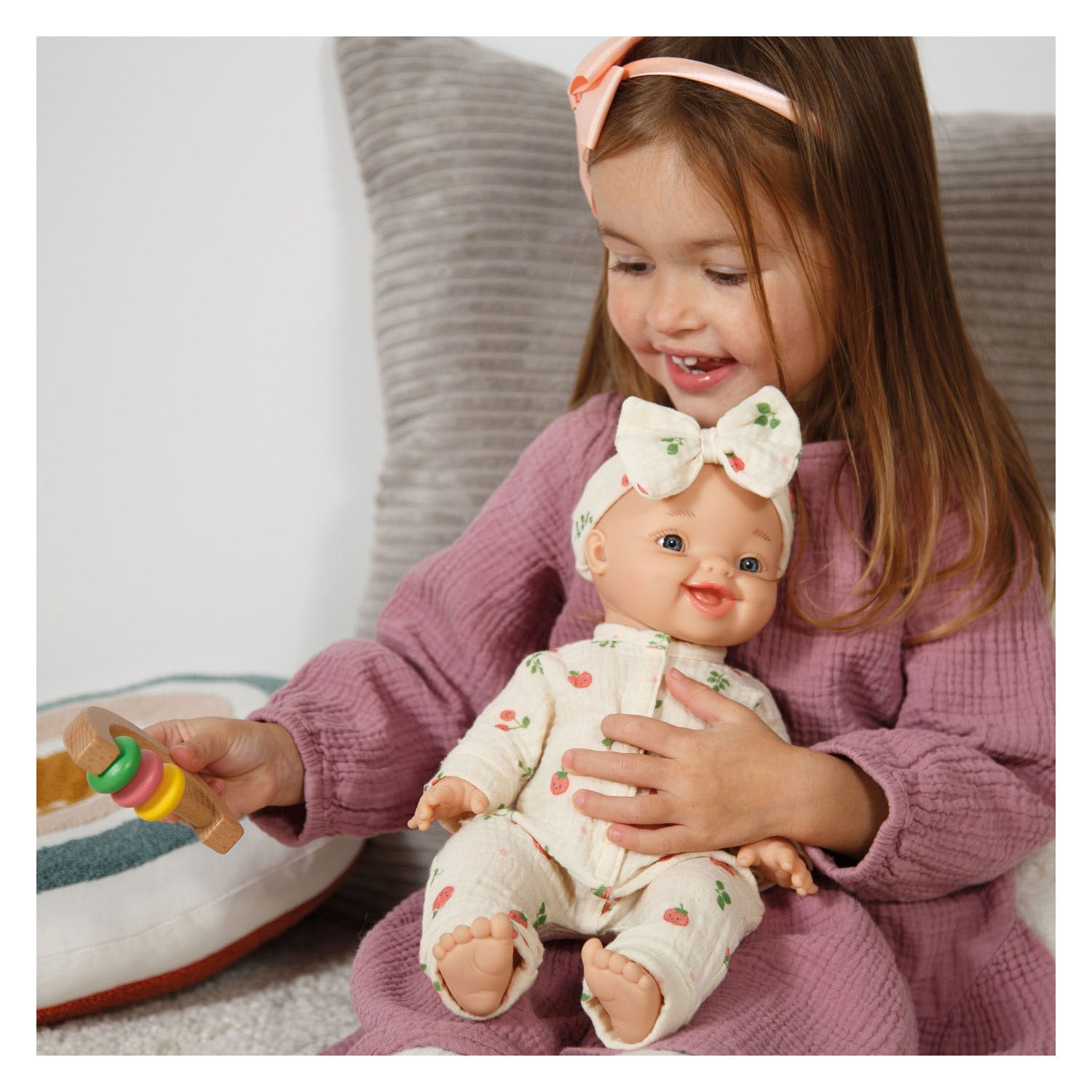 Heless - Heless Rompertje voor poppen met hoofdband - maat 35-45 cm
