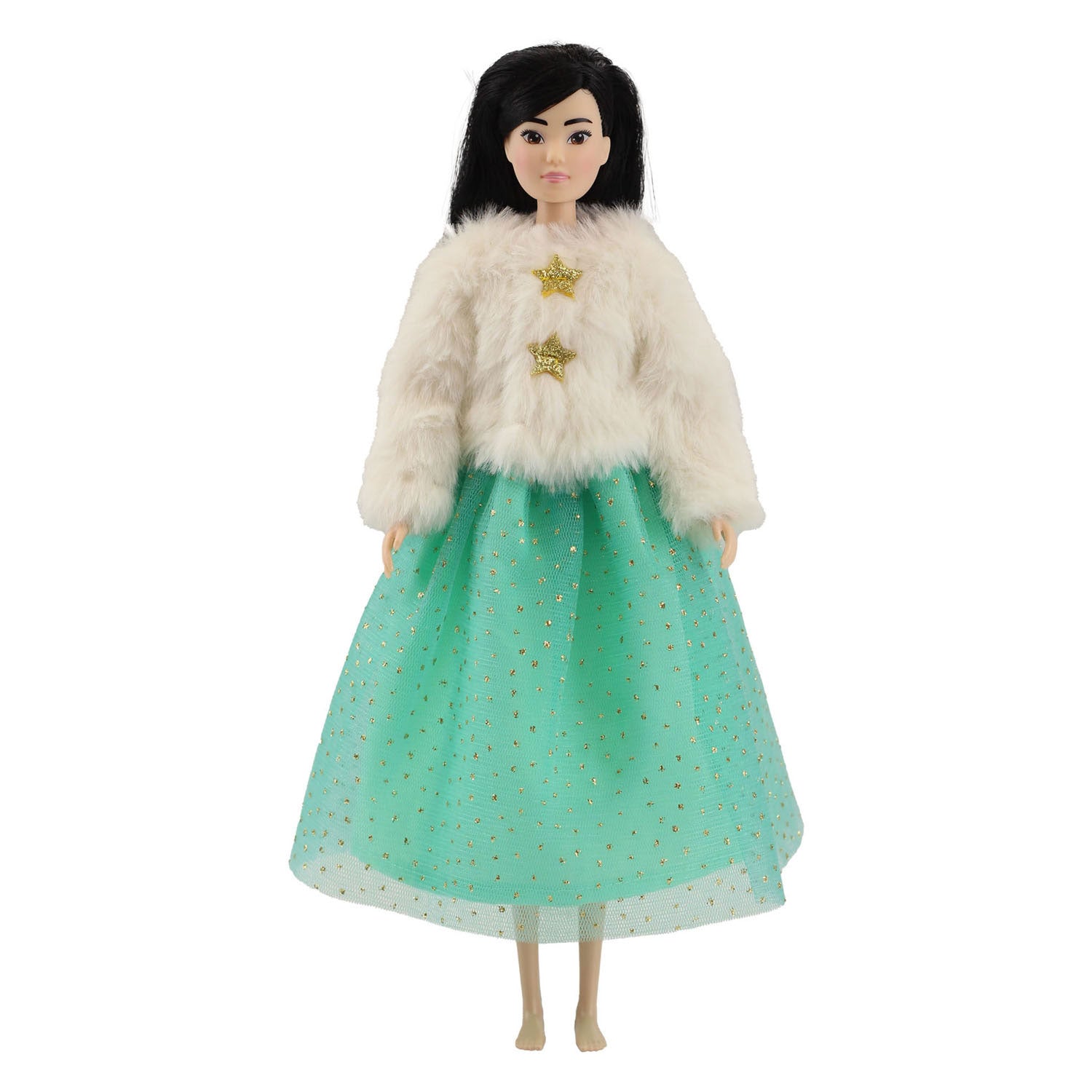 Heless - Heless Pluche jasje yuki met tule rok voor modepoppen - 29cm