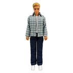 Heless - Heless Geruit overhemd met jeans voor modepoppen - 29cm