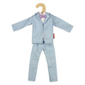 Heless - Heless Lichtblauwe smoking voor modepoppen - 29cm
