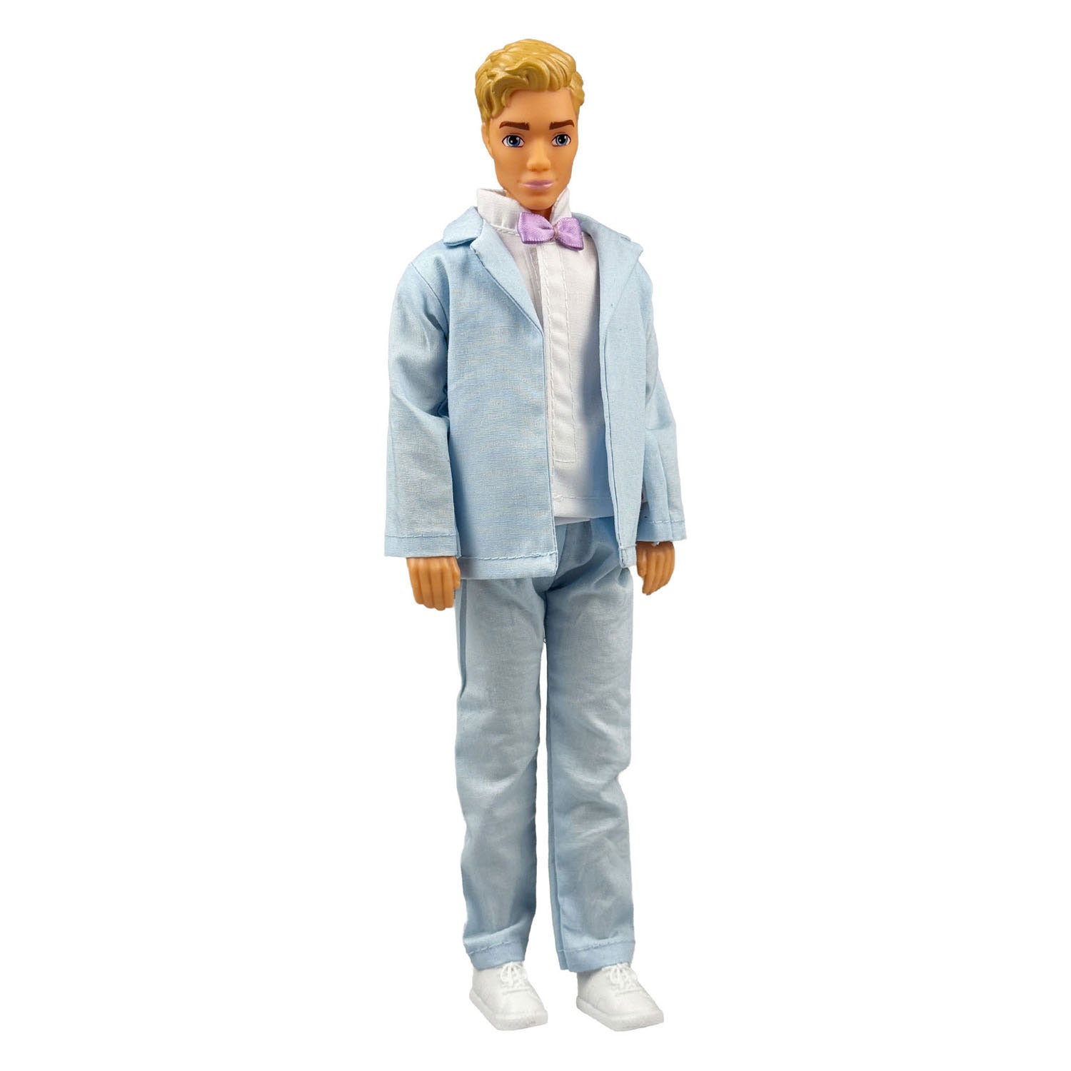 Heless - Heless Lichtblauwe smoking voor modepoppen - 29cm