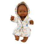 Heless - Heless Jongens babypop met badjas ahoy - 34cm