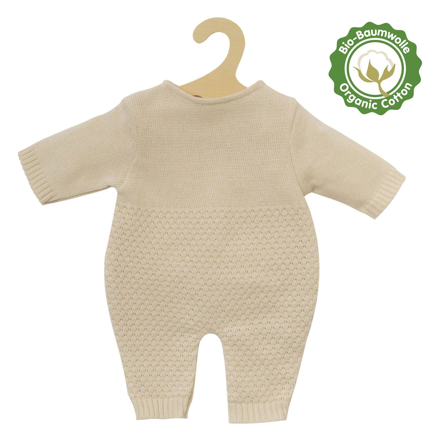 Heless - Heless Meisjes babypop met gebreide romper - 34cm