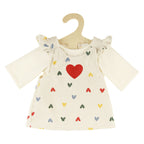 Heless meisjes babypop met corduroy jurk - 34cm