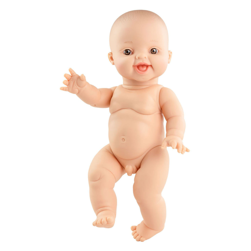 Heless - Heless Jongens babypop met corduroy outfit - 34cm