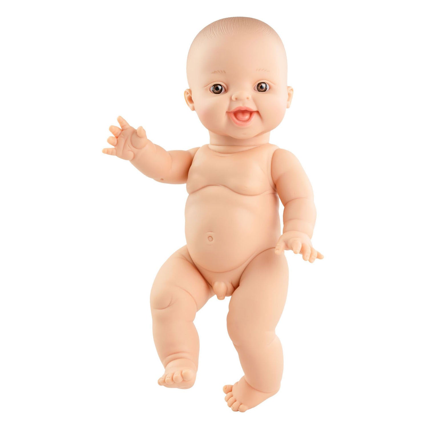 Heless - Heless Jongens babypop met corduroy outfit - 34cm