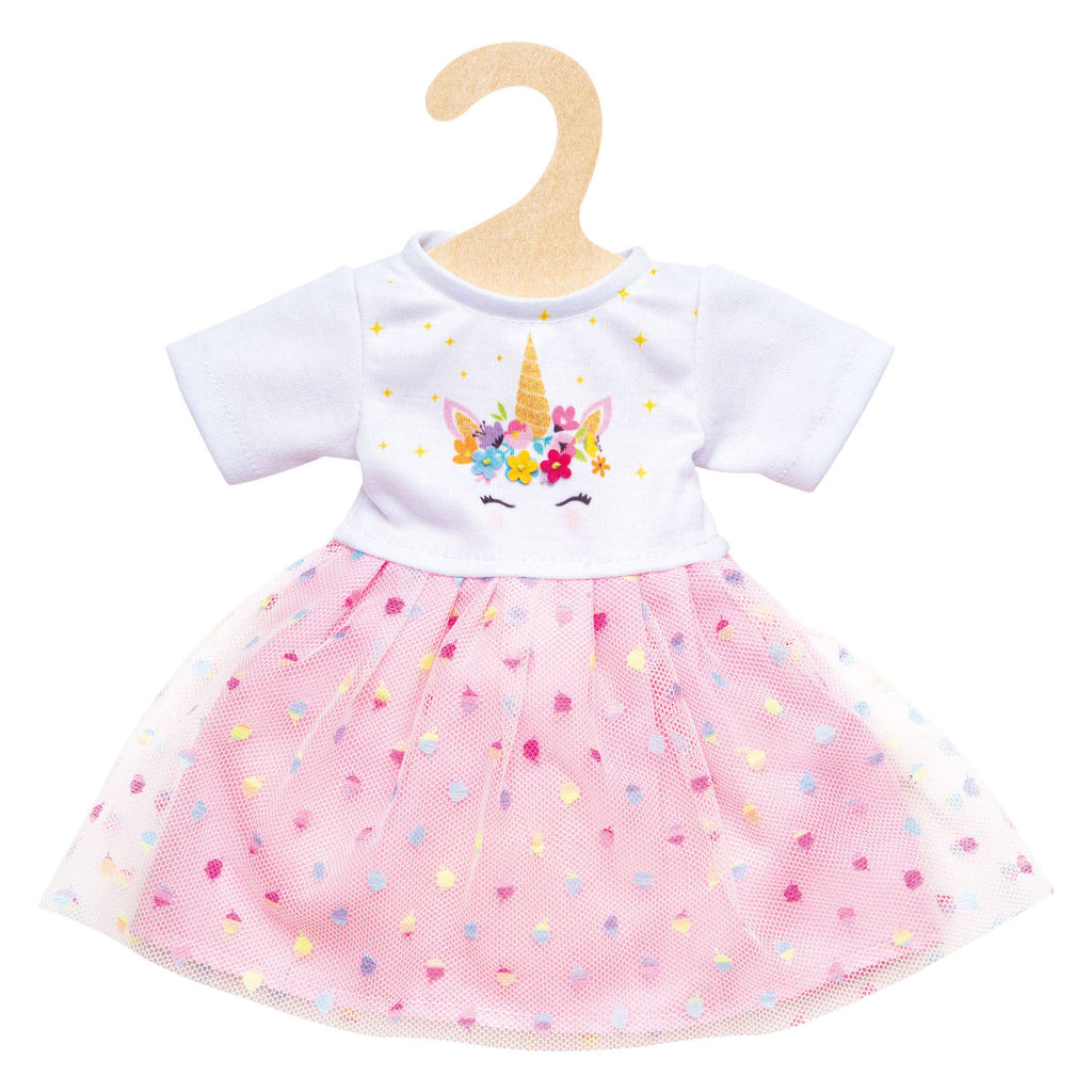 Heless - Heless Meisjes babypop met eenhoornjurk hannah - 34cm