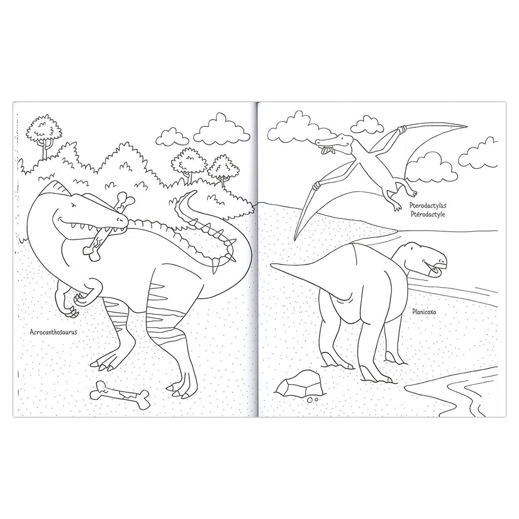 Deltas dino coloring