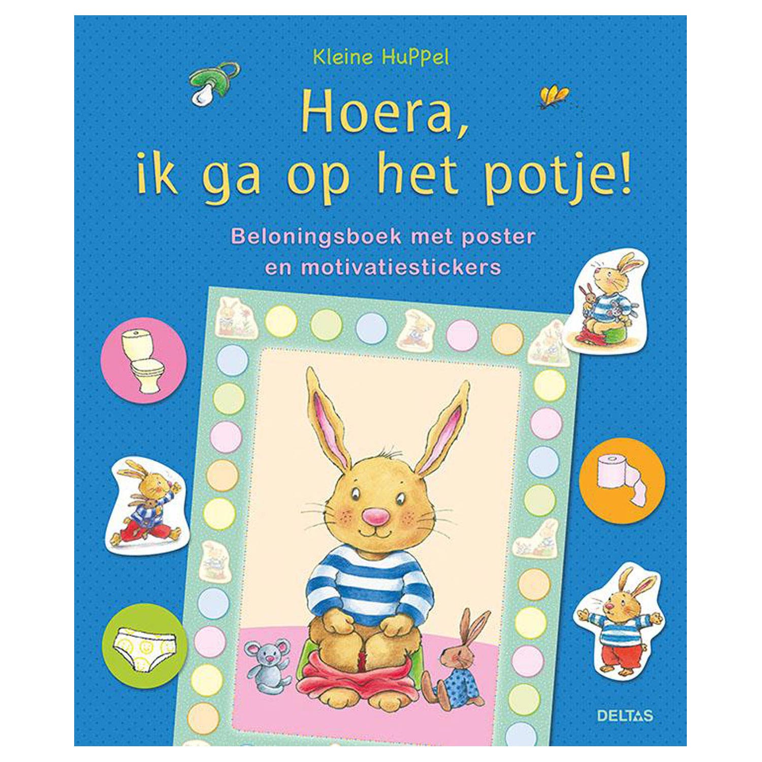 Kleine huppel - hoera, ik ga op het potje!
