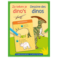 Deltas sjabloonkaarten zo teken je dino's
