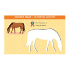 Deltas sjabloonkaarten zo teken je paarden