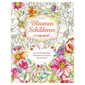 Deltas bloemen schilderen in aquarel