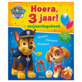 Deltas paw patrol verjaardagsboek - hoera, 3 jaar!